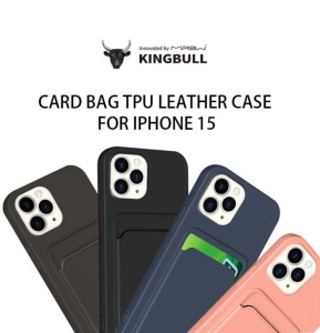 Ốp dẻo Mipow KingBull Card Bag - iPhone 15 Promax